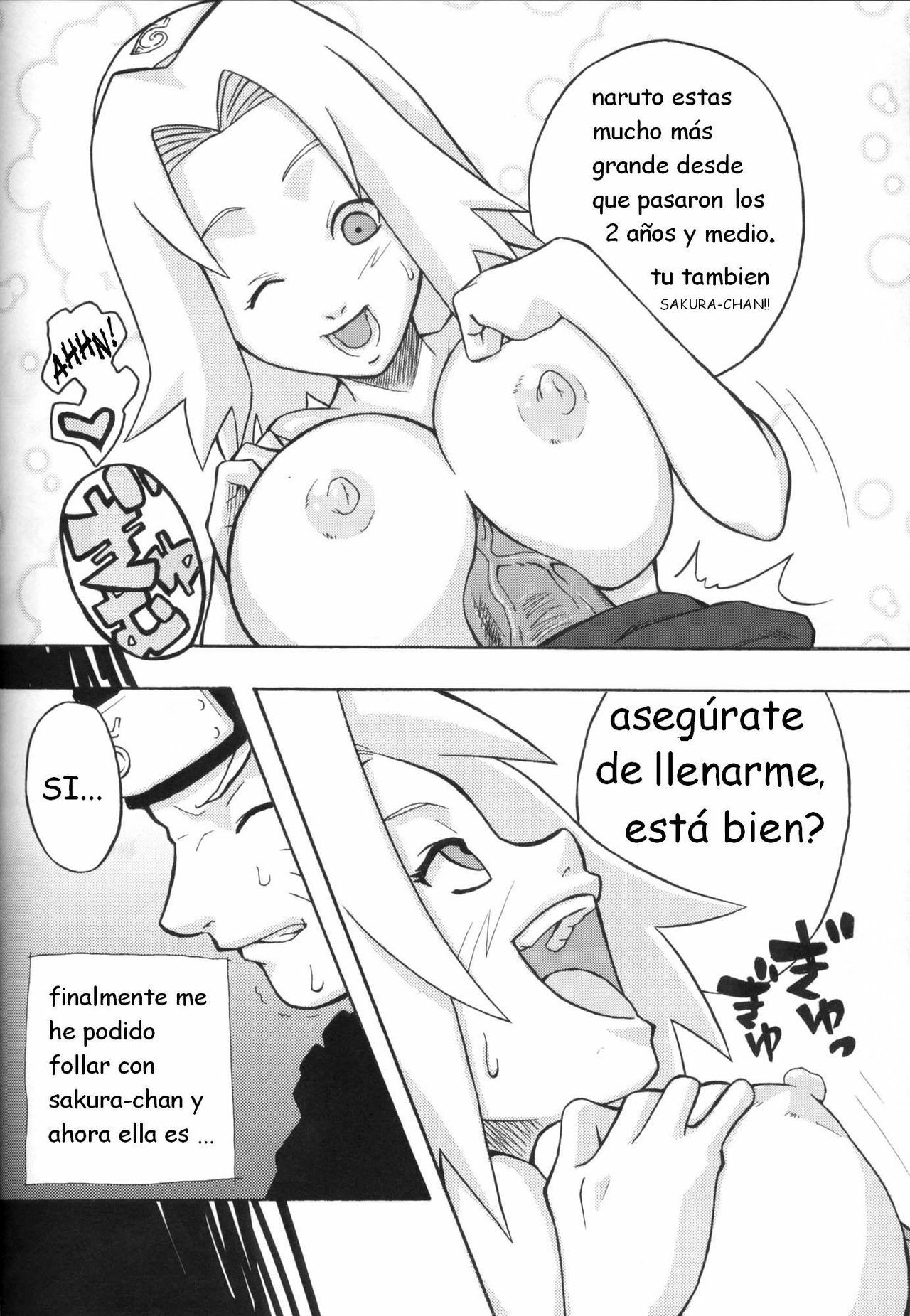 (C70) [Karakishi Youhei-dan Shinga (Kanenomori Sentarou, Sahara Wataru)] Toushatei (Naruto) [Spanish] [Iori1600] page 5 full