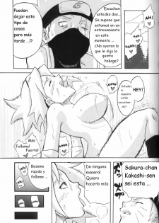 (C70) [Karakishi Youhei-dan Shinga (Kanenomori Sentarou, Sahara Wataru)] Toushatei (Naruto) [Spanish] [Iori1600] - page 24