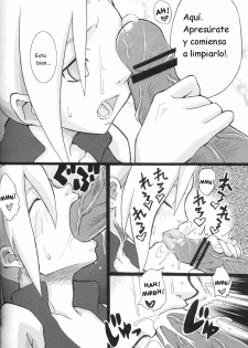 (C70) [Karakishi Youhei-dan Shinga (Kanenomori Sentarou, Sahara Wataru)] Toushatei (Naruto) [Spanish] [Iori1600] - page 29