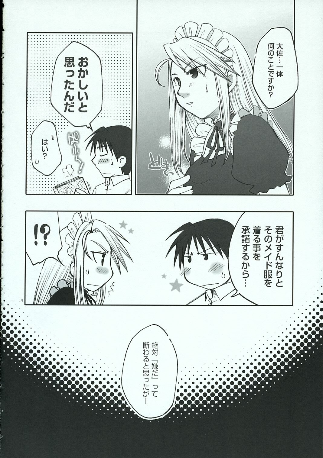 (C69) [Osaru-san Panic (Kikuno)] Chronic Love (Fullmetal Alchemist) page 13 full