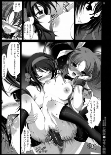 (COMIC1☆3) [Mokusei Zaijuu] Haruhi Suzumiya no Taiketsu 1 Mahou Shoujo Daka Machi Nanoha Hen (Suzumiya Haruhi no Yuuutsu, Mahou Shoujo Lyrical Nanoha) - page 18