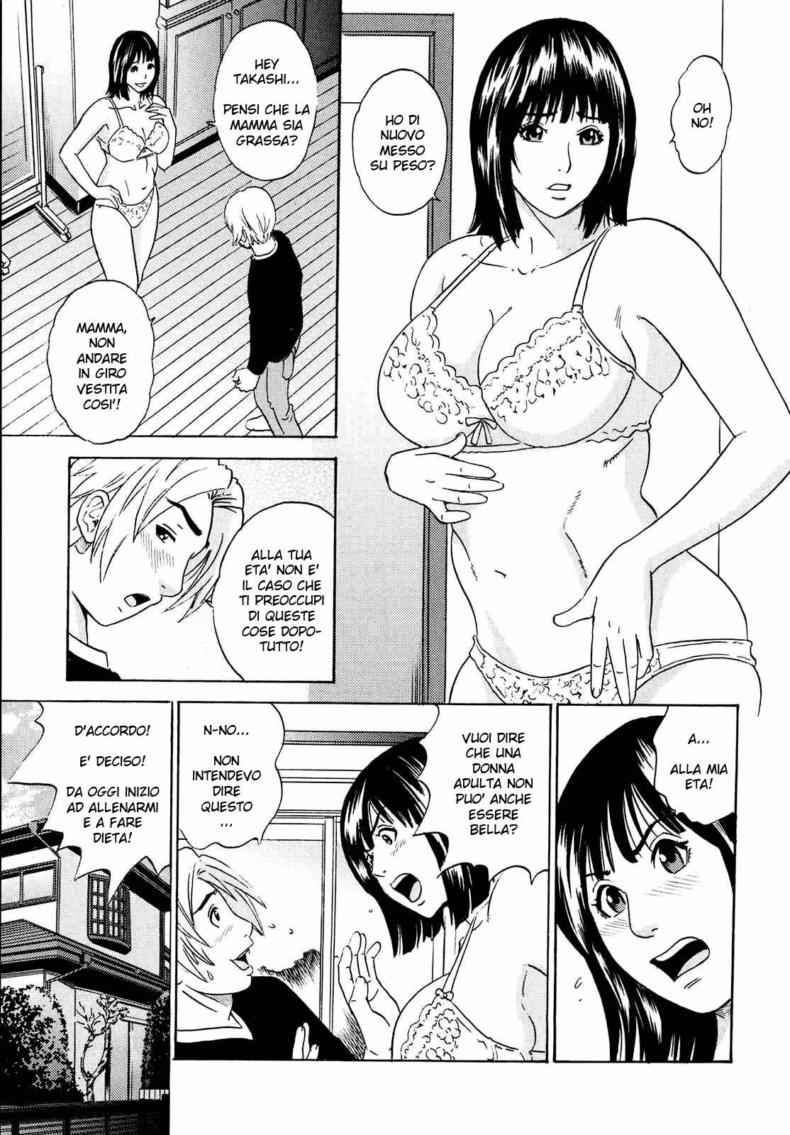 [Tange Suzuki] Pako-Pako Diet | Banging for Weight Loss (Mama ga Iku! Boku wa Dopyu!) [Italian] page 1 full