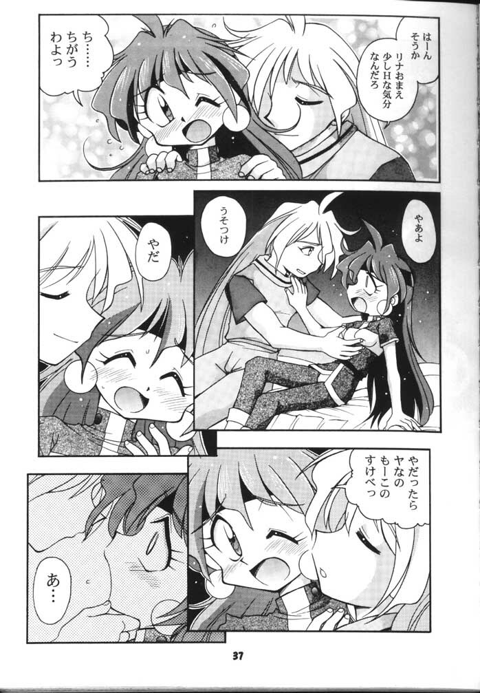 (C54) [Sairo Shuppan (J.Sairo)] Slayers Parody 2 (Slayers) page 37 full