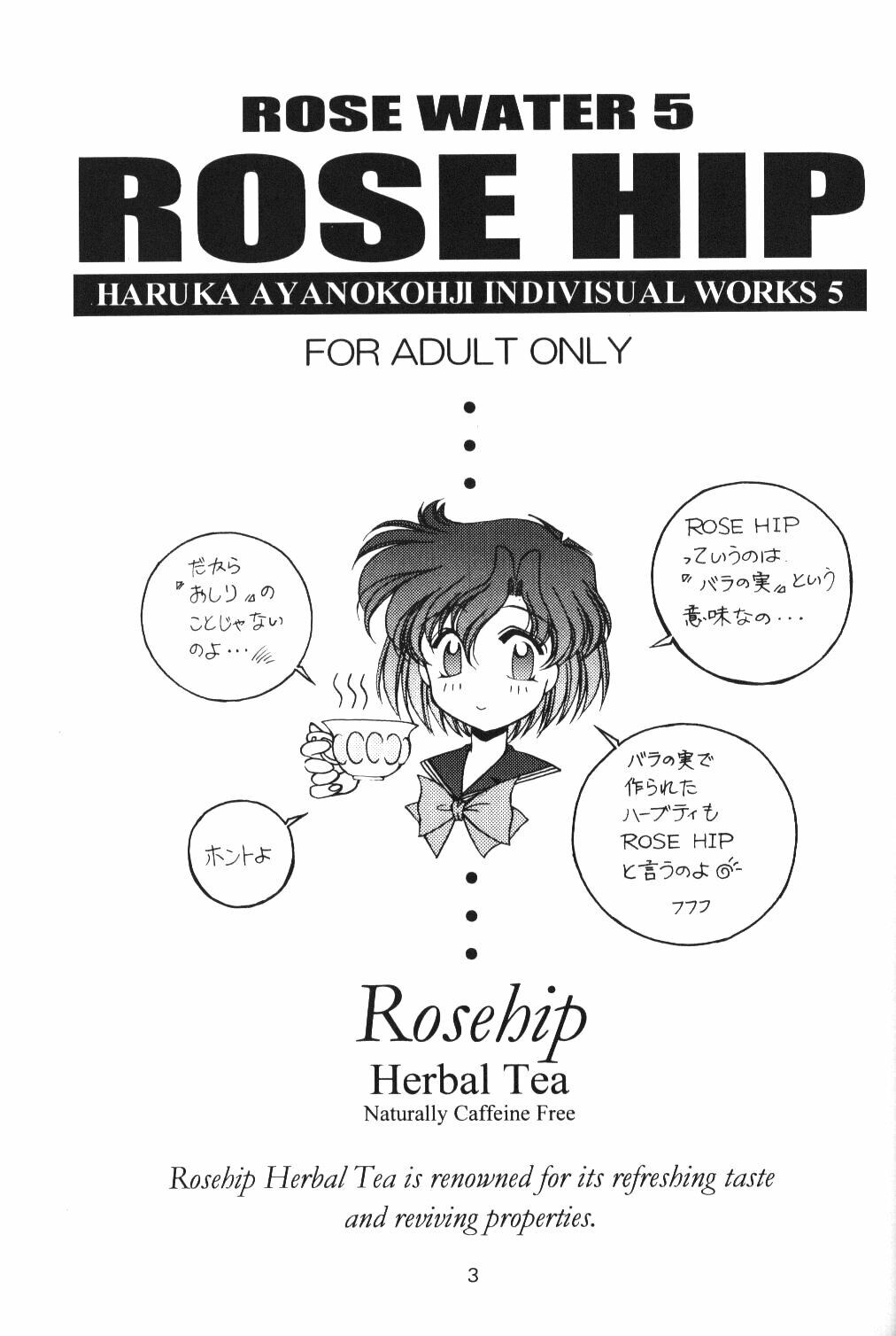 (C52) [Rose Water (Haruka Ayanokouji)] Rose Water 5 Rose Hip (Bishoujo Senshi Sailor Moon) page 2 full