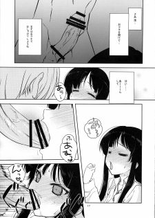 (C76) [Nama Cream Biyori (Nanase Meruchi)] Mio-tan! (K-ON!) - page 16