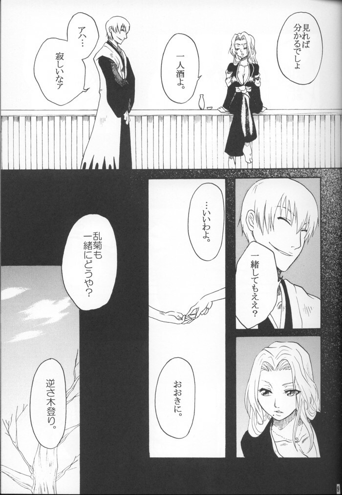 [Onemu Hormone (Tsurugi Wakarou)] Kyokutou Saizensen-ka (Bleach) page 8 full