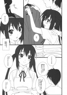 (C76) [Heaven's Gate (Andou Tomoya)] Neko Biyori -Nakano Azusa- (K-ON!) - page 6