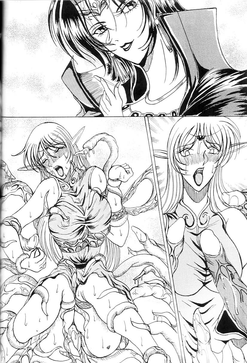 (C66) [White Elephant] Kyouen no Elf ~Shokushu Mashima Lodoss~ (Record of Lodoss War) page 3 full