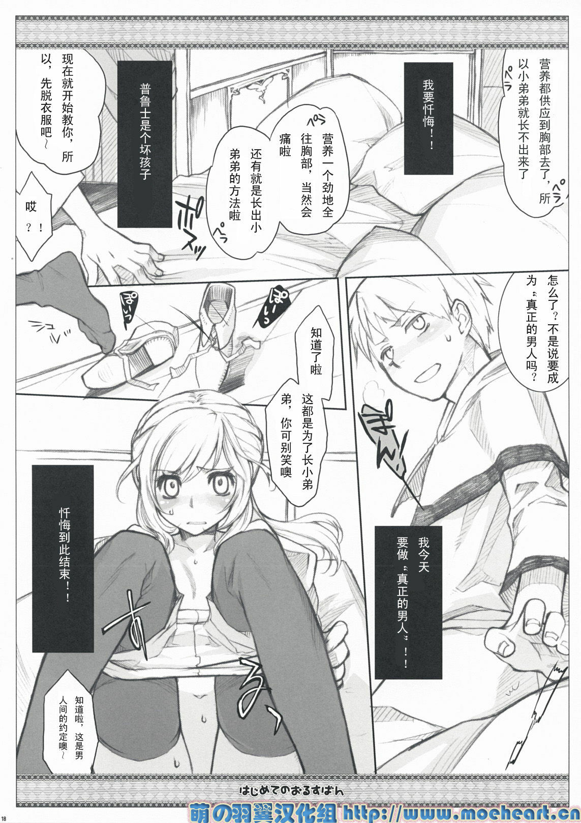 (C76) [VM500 (Kome)] Hajimete no Orosuban (Axis Powers Hetalia) [Chinese] [萌の羽翼汉化组] page 18 full