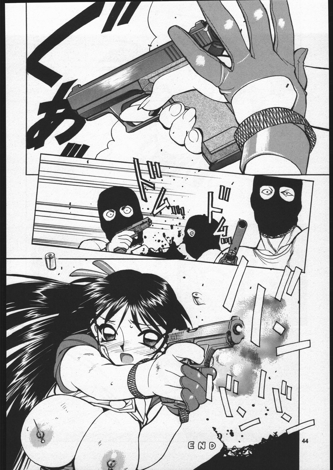 (CR35) [Nawanoren (Gachoon)] NNDP Plus (Dirty Pair) page 43 full