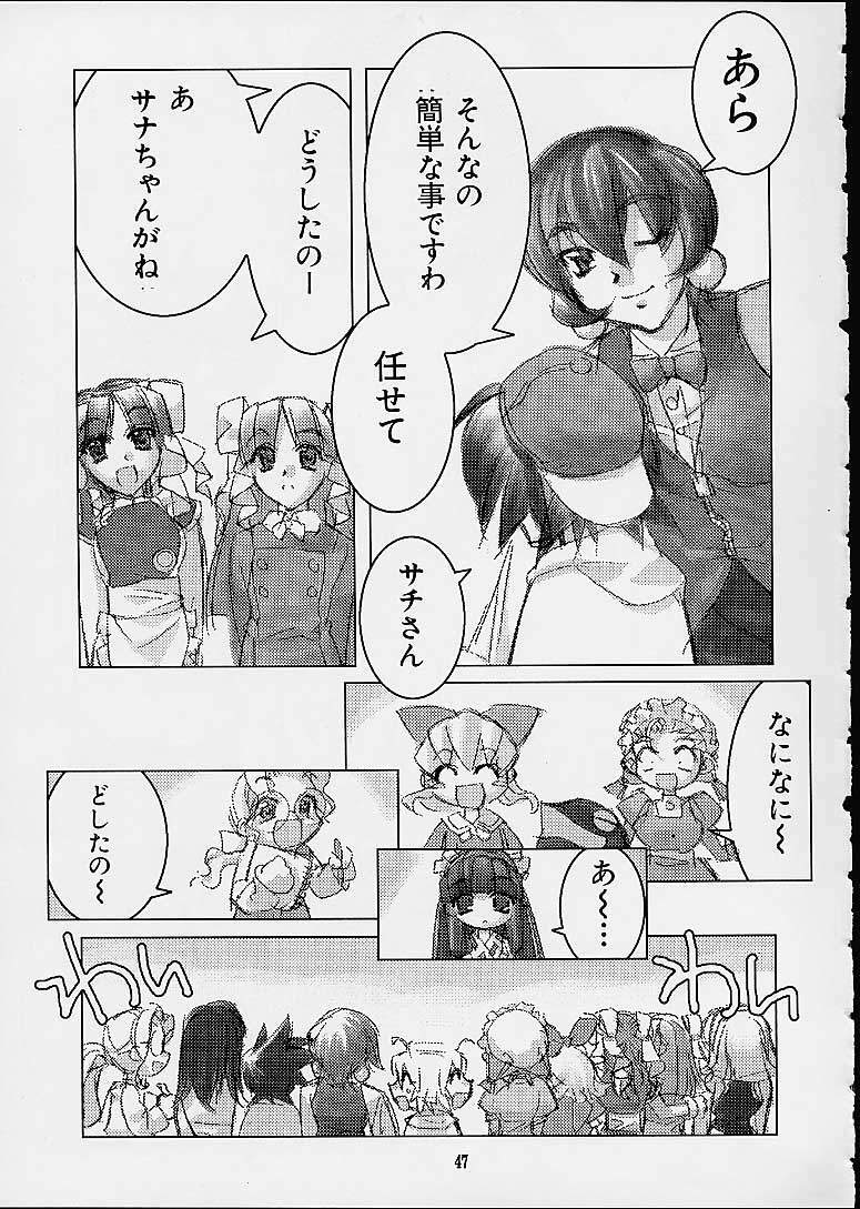 [Kashiwaya (Hiyo Hiyo)] Meika Hiyoko Sabre (To Heart) page 45 full