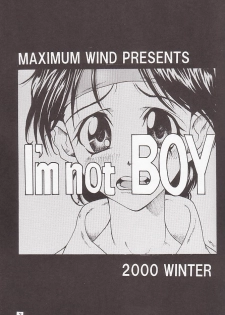 (C59) [MAXIMUM WIND (Ibu Hidekichi)] I'm not BOY (King of Fighters) - page 2