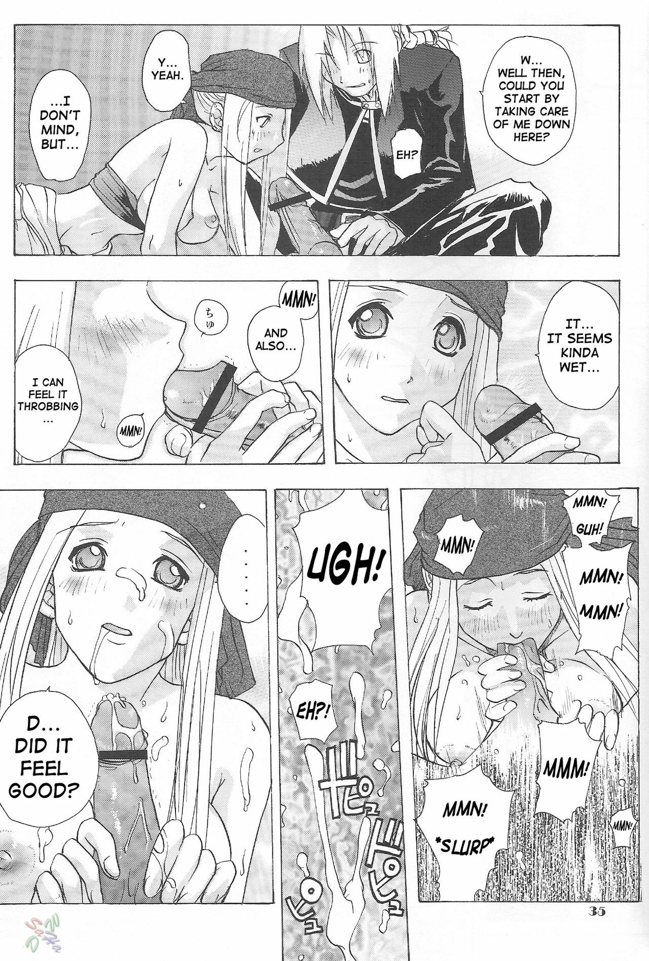 [Ucky Labo (Kika=Zaru)] Riza & Winry (Fullmetal Alchemist) [English] [SaHa] page 34 full