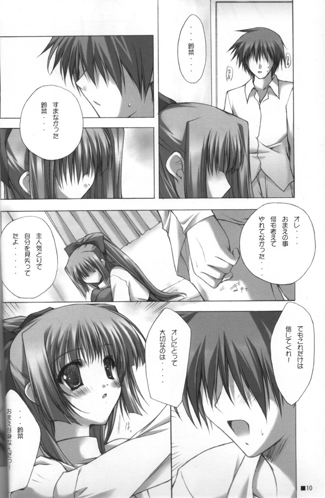 (CR29) [ZiP (HIRORIN, Moekibara Fumitake)] Tsuki no Mabuta (Kao no nai Tsuki) page 9 full