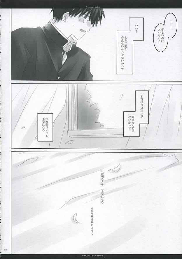 [CHRONOLOG, R-Works] A moonlit garden (Tsukihime,Fate/Stay Night) page 17 full