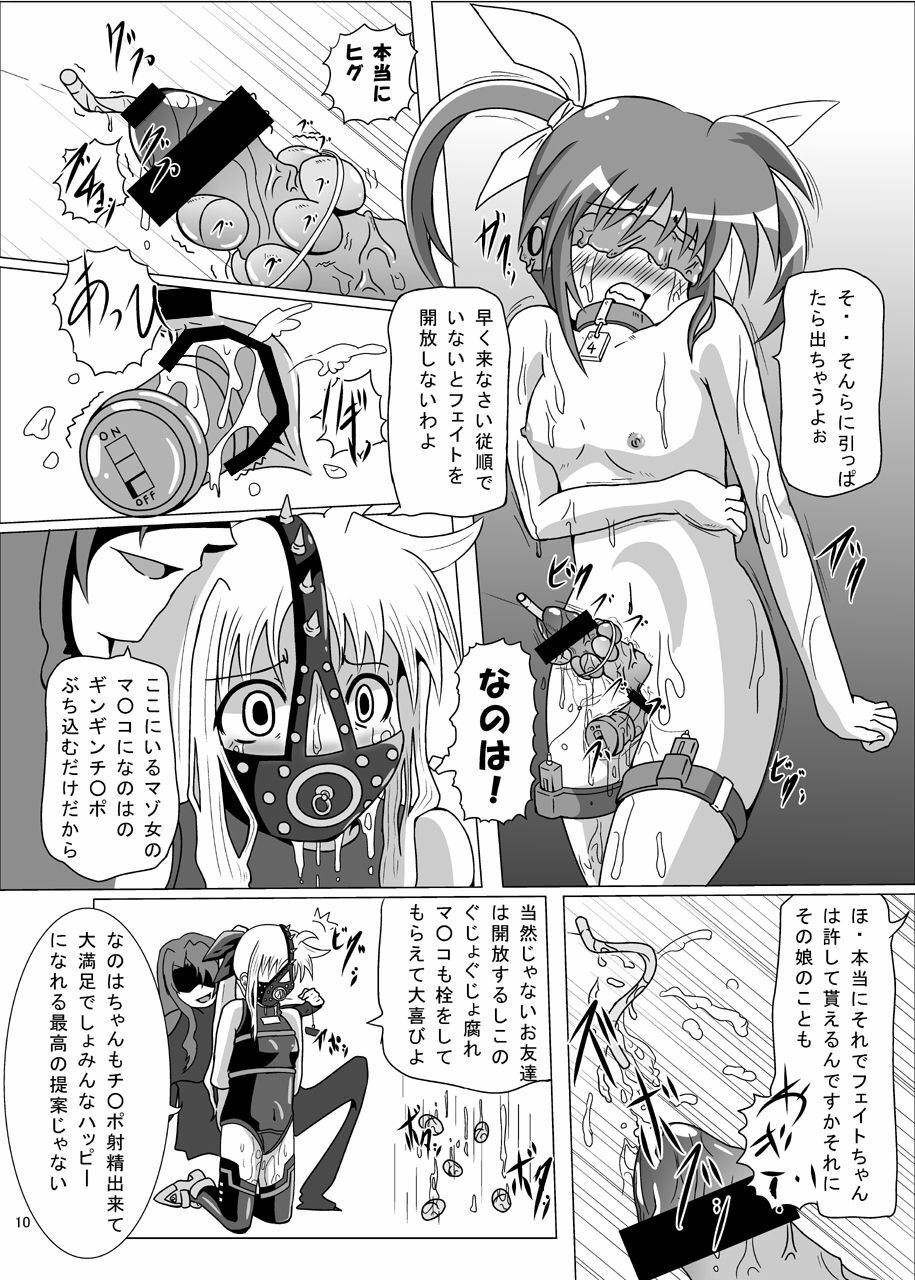 [Kurodamaya (Akadama)] Kurenai no Sho ~Fate Hen~ (Mahou Shoujo Lyrical Nanoha) page 11 full