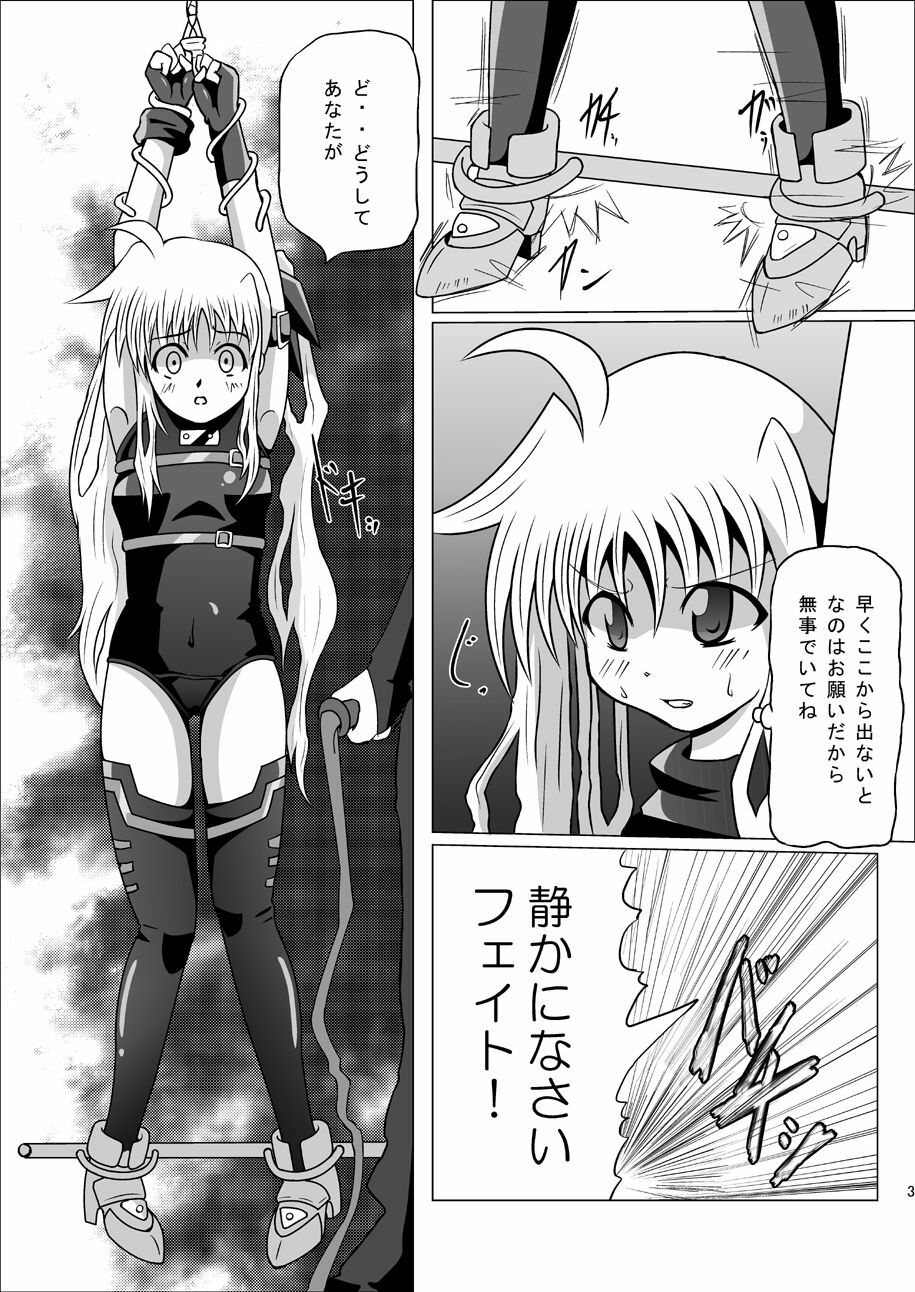 [Kurodamaya (Akadama)] Kurenai no Sho ~Fate Hen~ (Mahou Shoujo Lyrical Nanoha) page 4 full