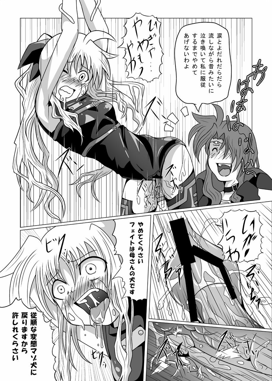 [Kurodamaya (Akadama)] Kurenai no Sho ~Fate Hen~ (Mahou Shoujo Lyrical Nanoha) page 8 full