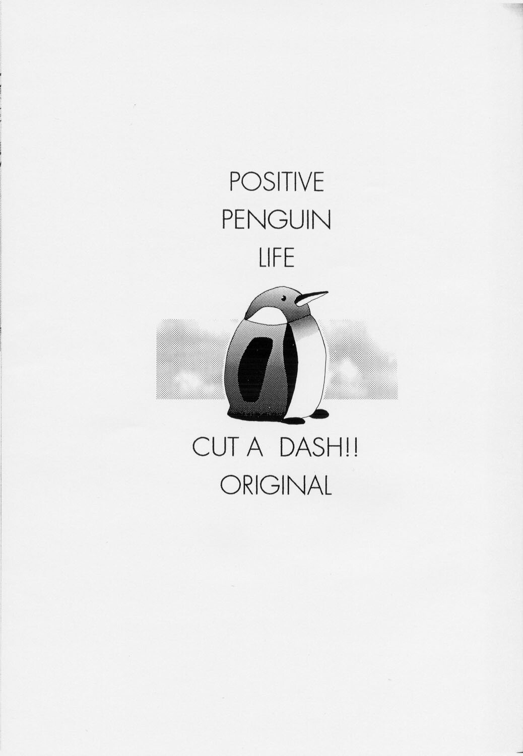 [CUT A DASH!! (Amaduyu Tatsuki, Fujiwara Ryuu, Mitsumi Misato)] Positive Penguin Life page 2 full