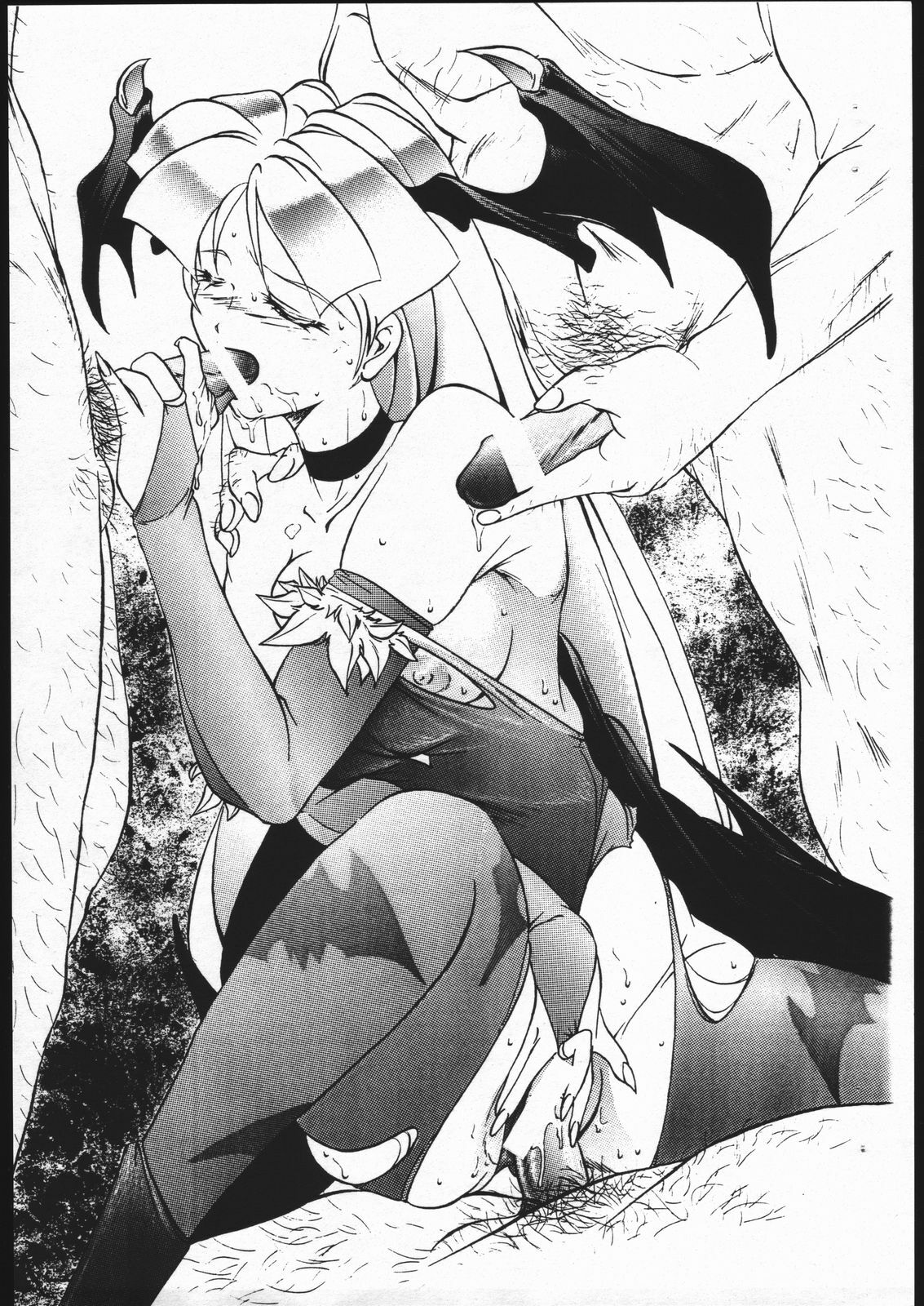 (C49) [Karajishi (Yajishi Kou)] H Vamp (Darkstalkers) page 3 full