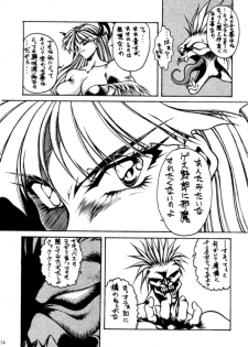 (C48) [Yuriai Kojinshi Kai (Yuri Ai, Hasebe Kazunari)] THE HEAT THREE (Darkstalkers) - page 13