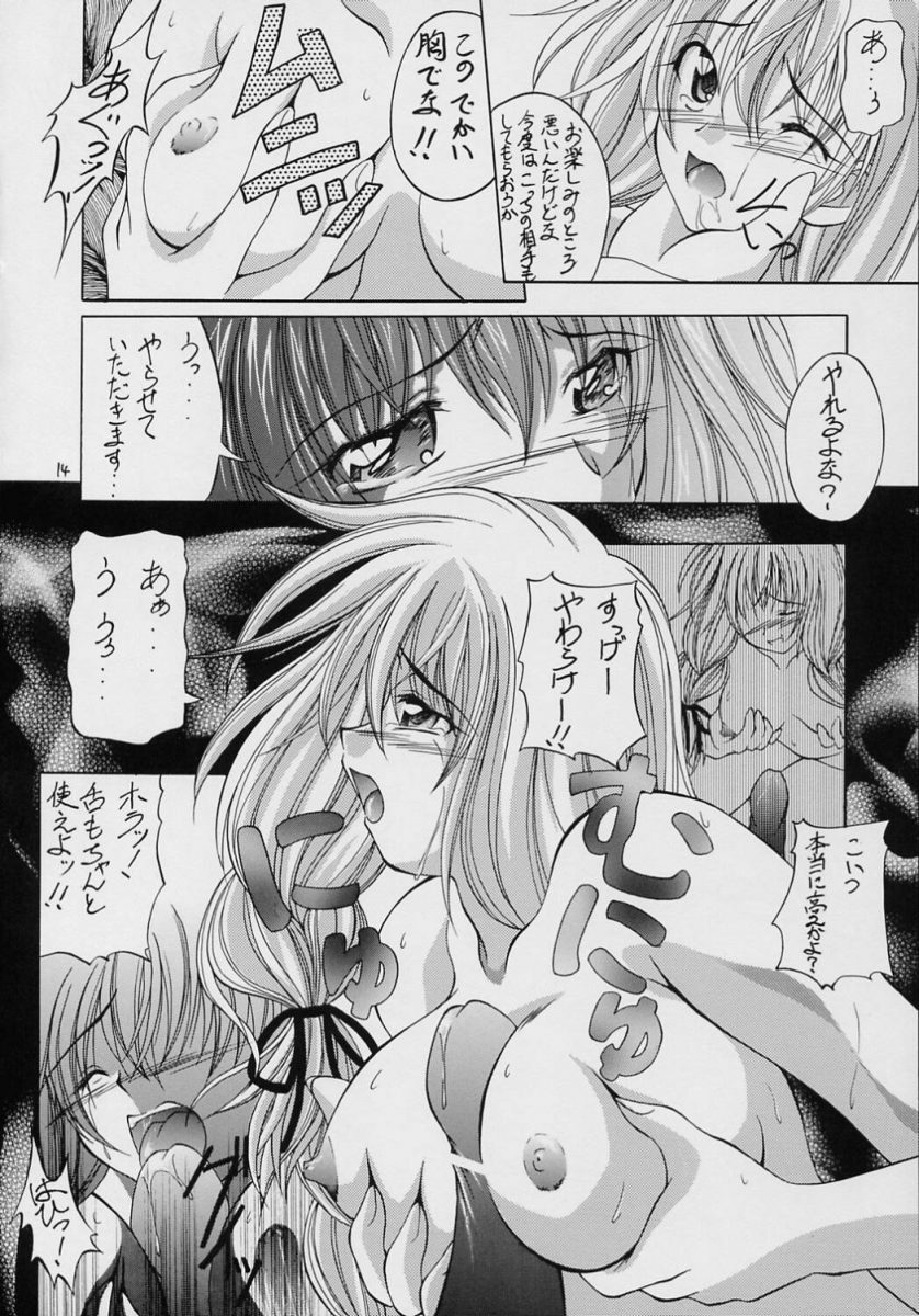 (C69) [RED RIBBON REVENGER (Makoushi)] Valhalla ~ Dainishou~ Fuyu no Arashi (Spiral) page 13 full