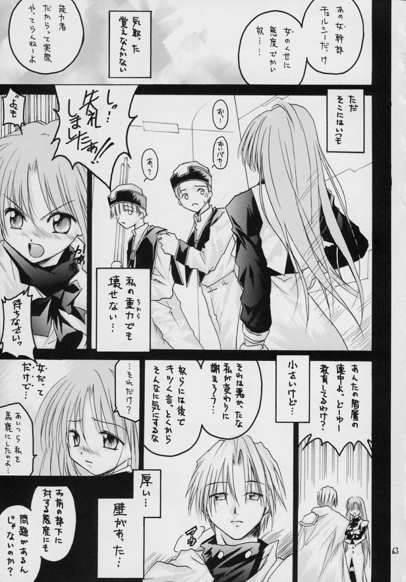 (C69) [RED RIBBON REVENGER (Makoushi)] Valhalla ~ Dainishou~ Fuyu no Arashi (Spiral) page 62 full