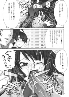 (C76) [GOLD RUSH (Suzuki Address)] Gyaku Sekuhara no Hate o Mousou Suru. (Bakemonogatari) - page 8
