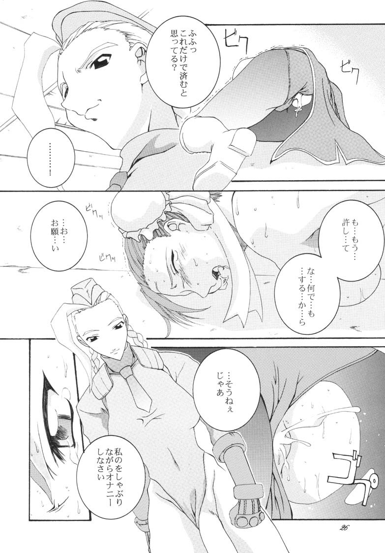 (C60) [F.A (Honoutsukai)] Haru VS (Street Fighter, King of Fighters) page 26 full