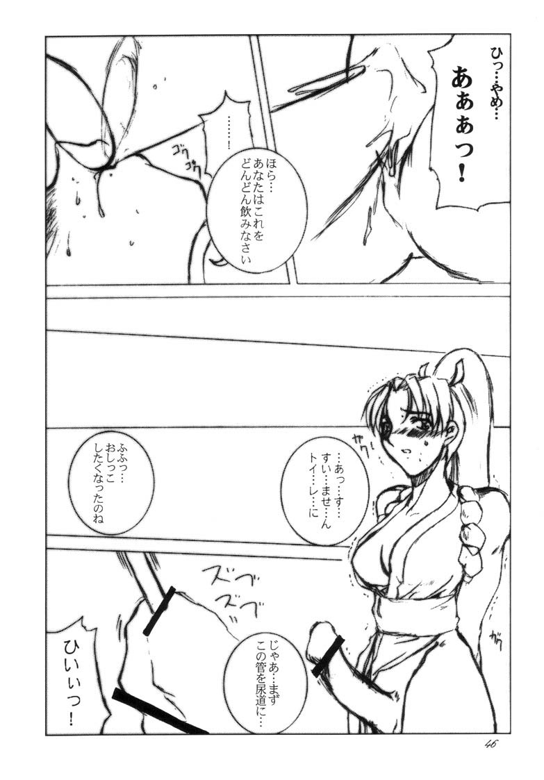 (C60) [F.A (Honoutsukai)] Haru VS (Street Fighter, King of Fighters) page 46 full