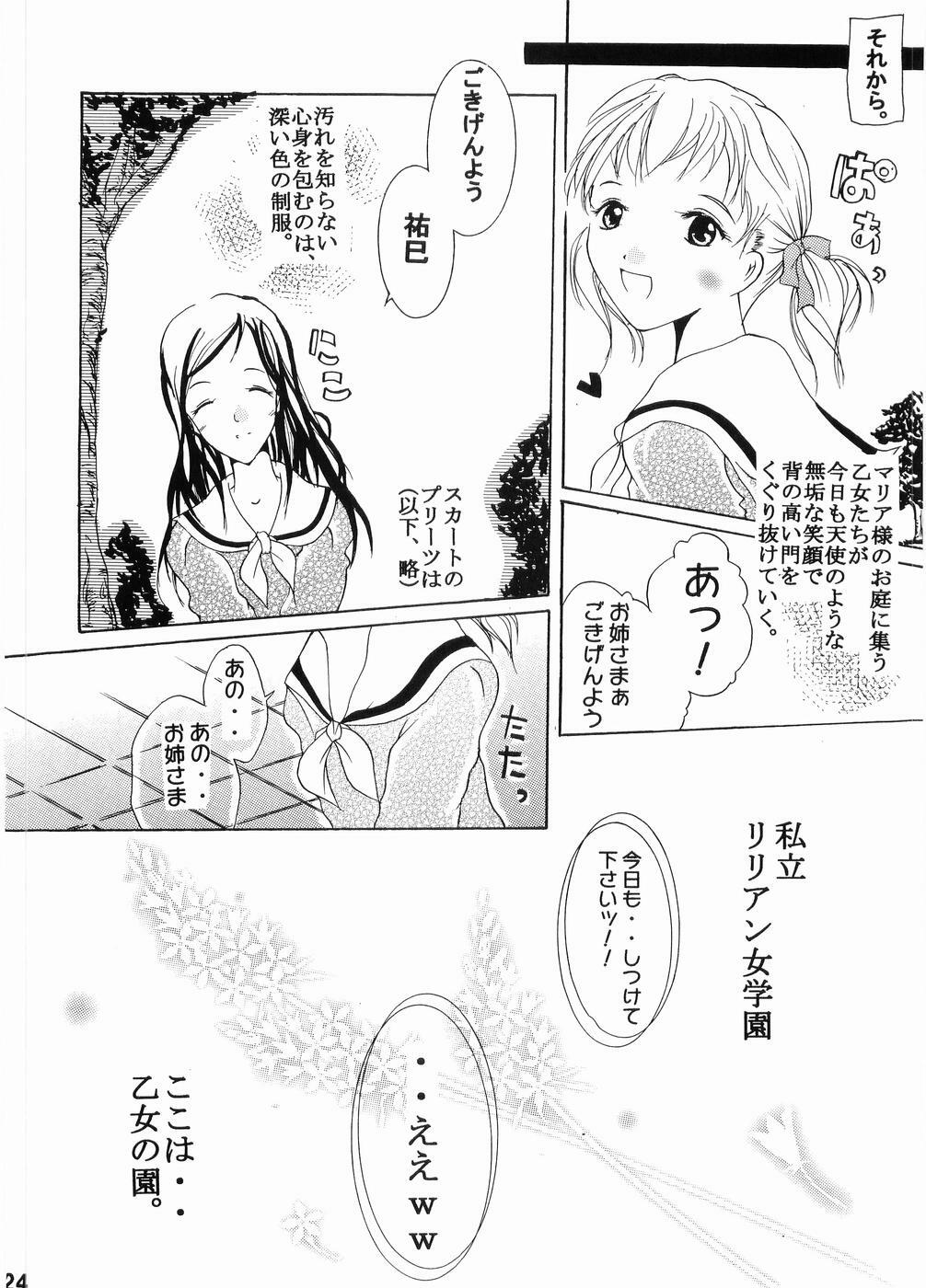 (C66) [Mirazuminto (Takaoka Manaru)] Oneesama to no Himitsu (Maria-sama ga Miteru) page 23 full