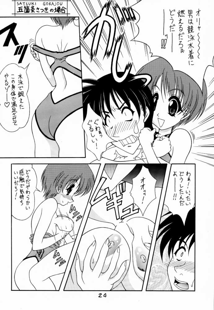 (C74) [Geiwamiwosukuu!! (Karura Syou, Tachi Tsubaki)] Type-G GMS (Various) page 23 full