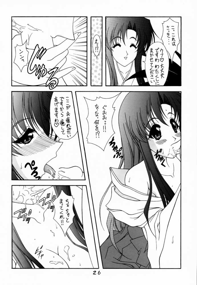 (C74) [Geiwamiwosukuu!! (Karura Syou, Tachi Tsubaki)] Type-G GMS (Various) page 25 full