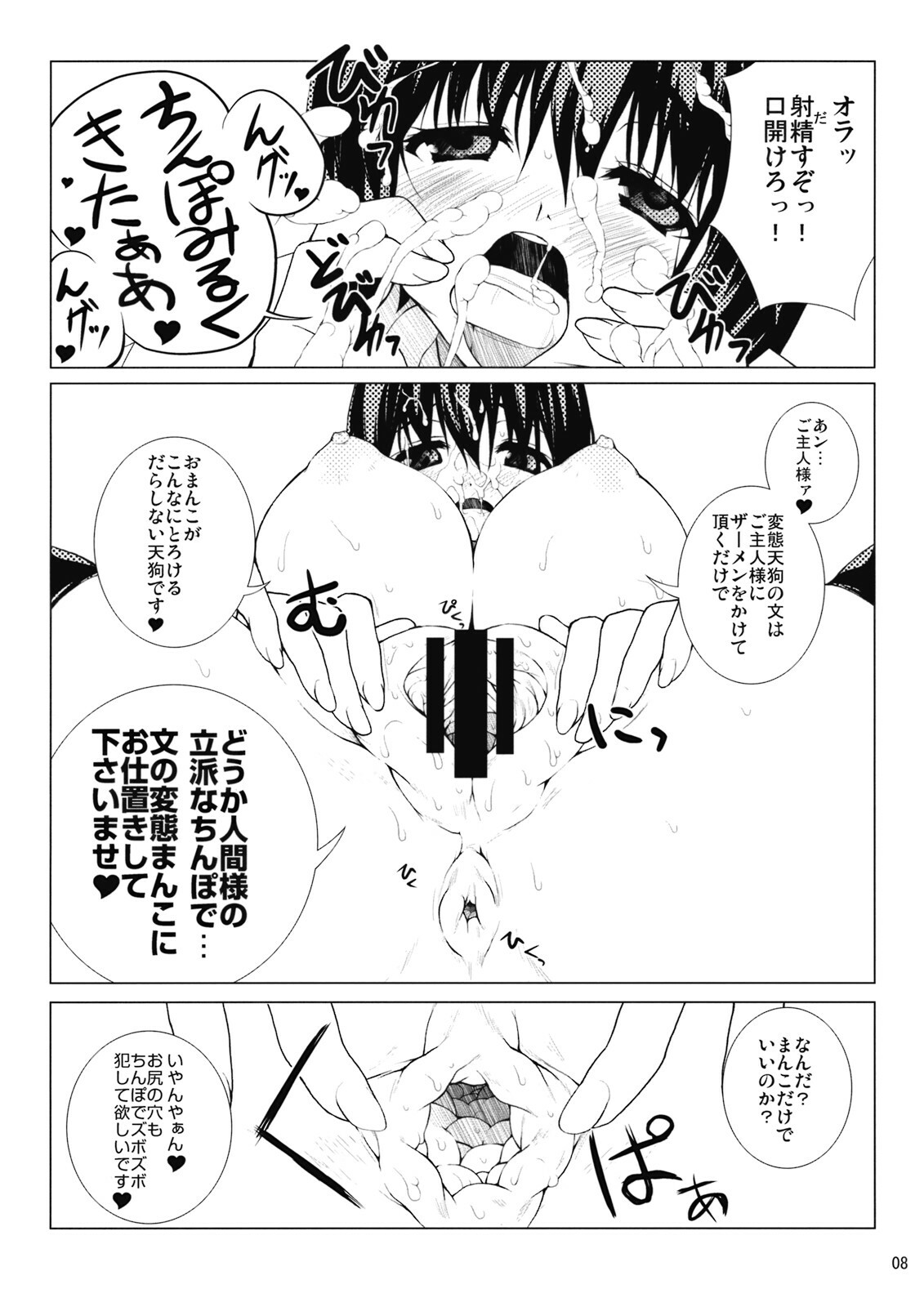 (C76) [waterwheel (Shirota Dai)] Nagusami no Tokitsukaze (Touhou Project) page 10 full