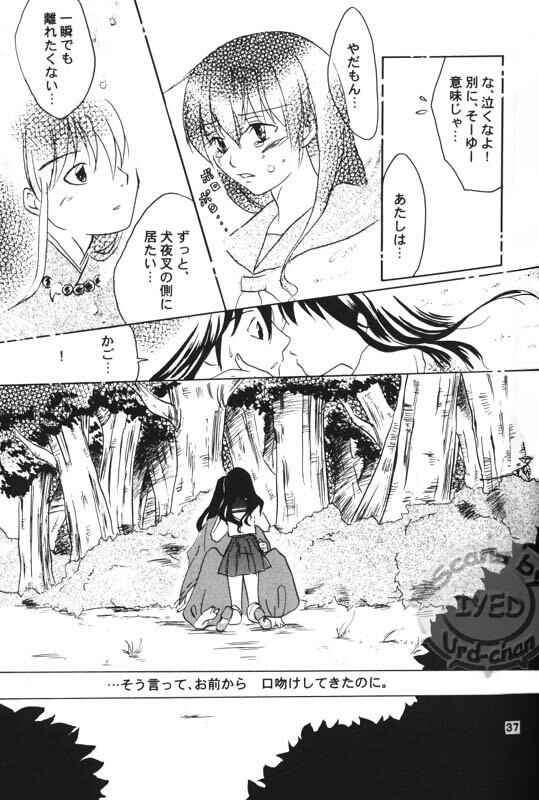 (Hana yori Wanko!) [Purintai (Kubota Junko, Fujii Yuu)] Sugar (Inuyasha) page 35 full