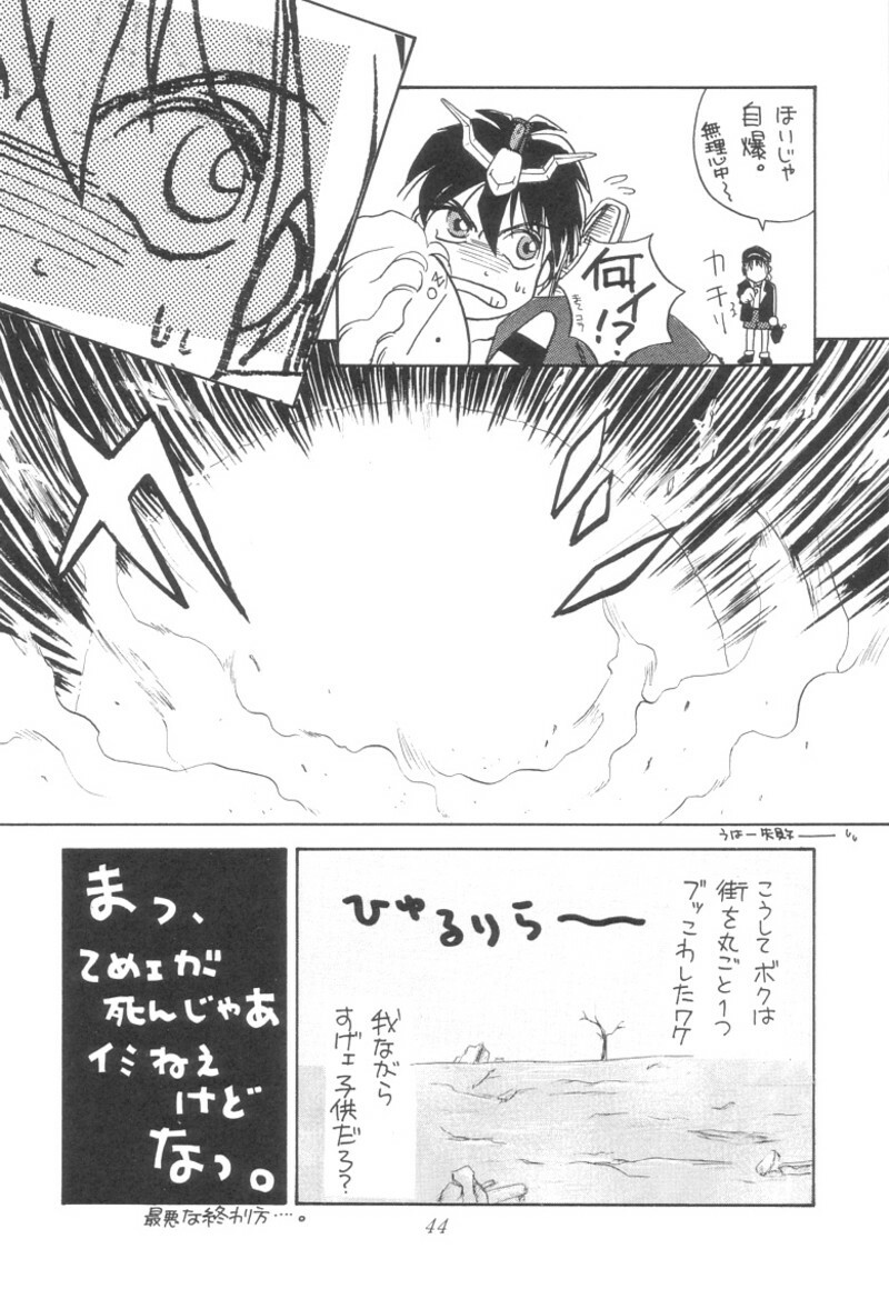 [UA Daisakusen (Harada Shoutarou)] Ruridou Gahou 1 (Magic Knight Rayearth) page 43 full