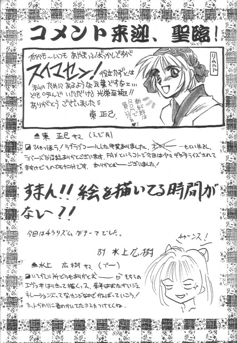 [UA Daisakusen (Harada Shoutarou)] Ruridou Gahou 1 (Magic Knight Rayearth) page 88 full