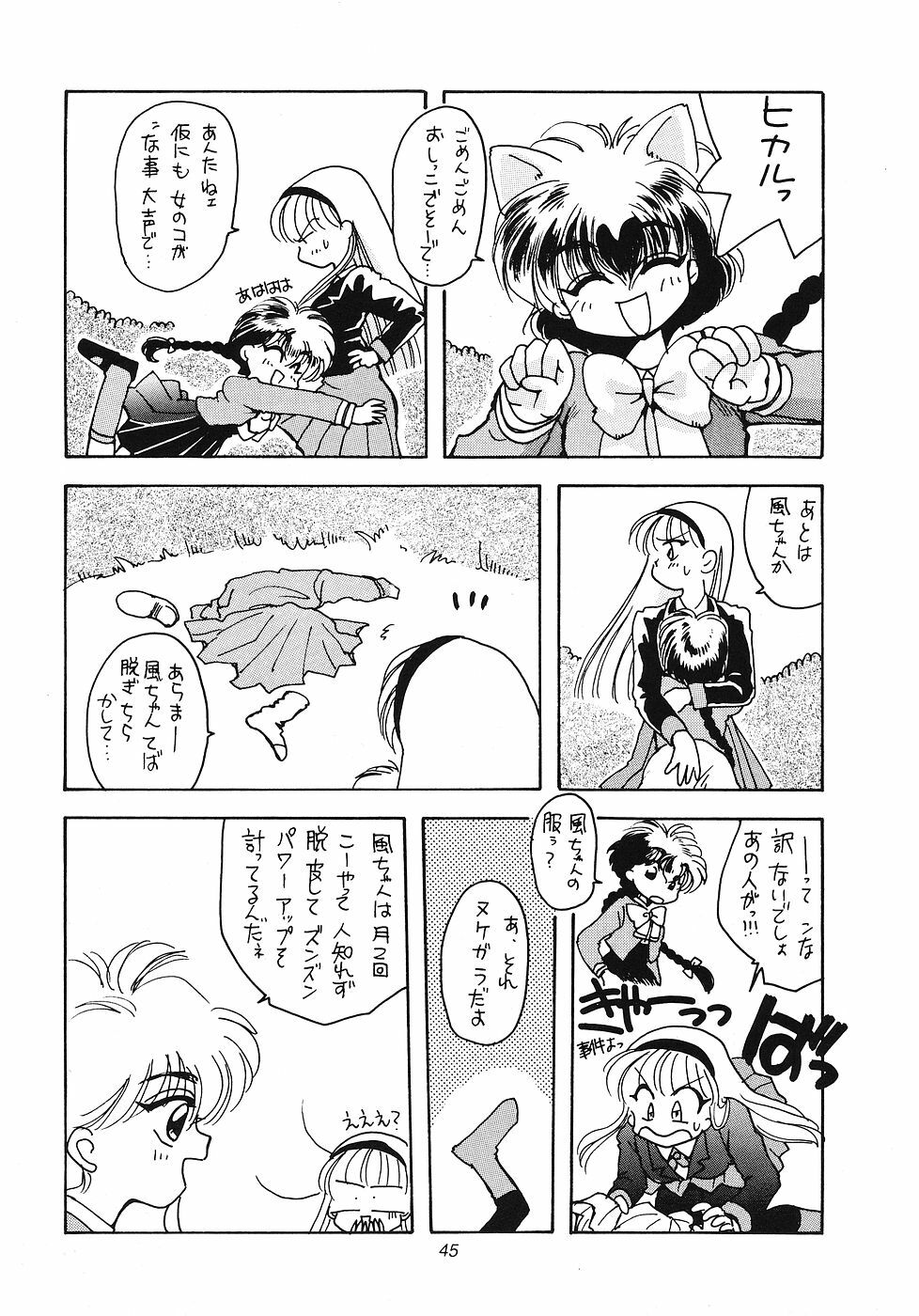 (Comic Castle 6) [Paradise City (Various)] Tabeta Kigasuru 12 (Magic Knight Rayearth) page 44 full