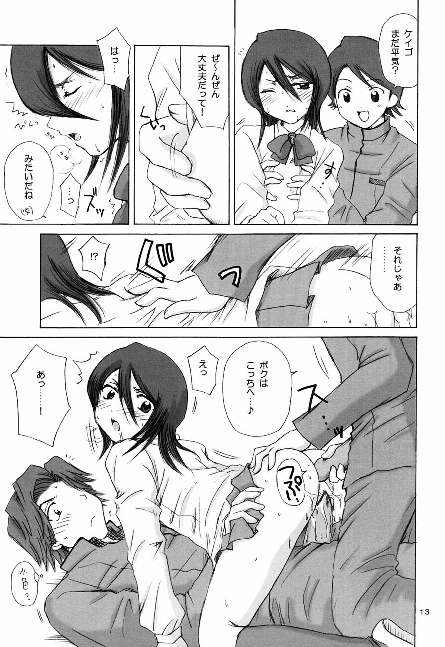 (CR31) [NIKOPONDO (Aoyama Reo)] GRATEFUL DEAD (BLEACH) page 12 full