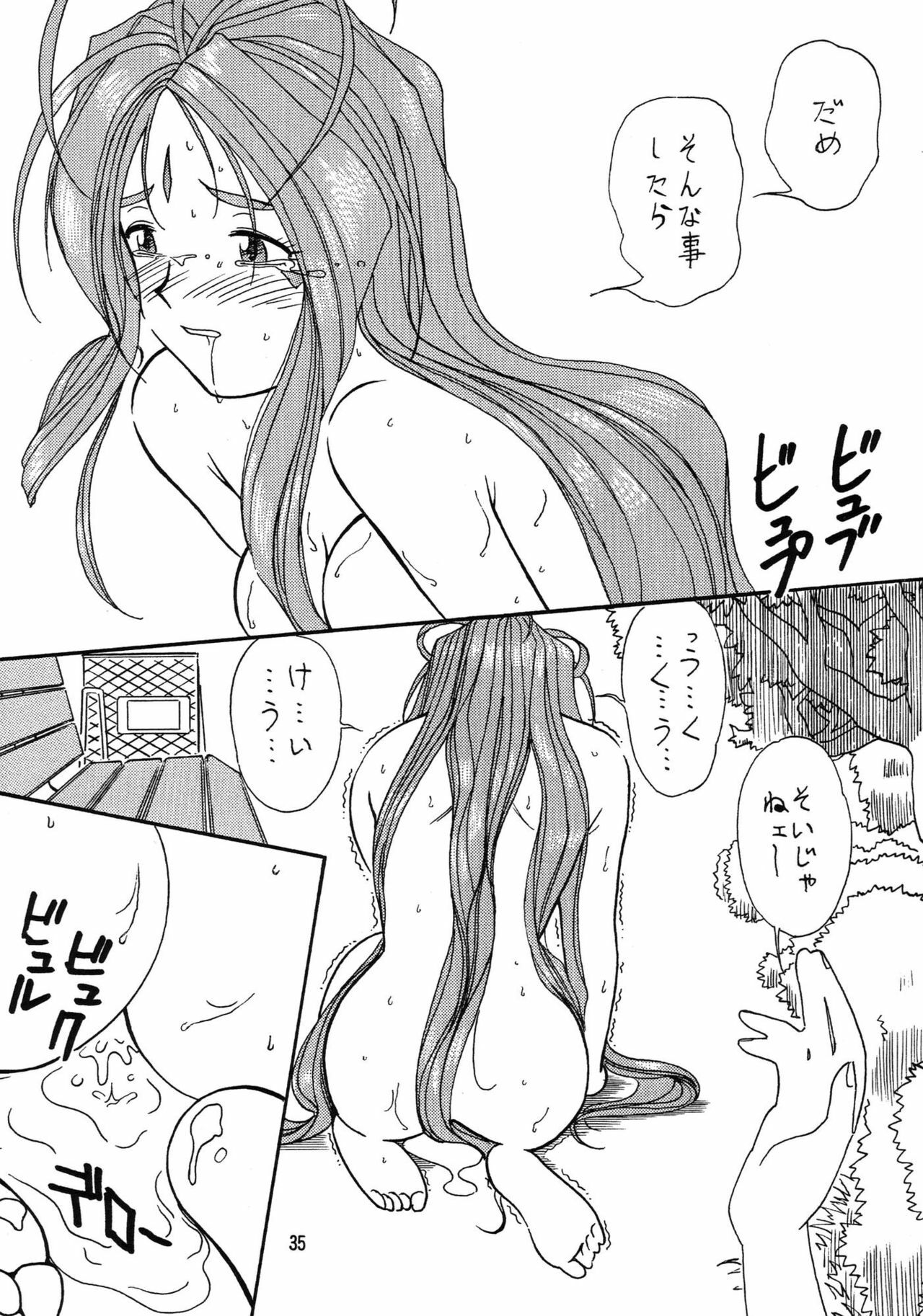 [Iwasaki Seihonsho (Iwasaki Akira)] Arigataki Shiawase (Ah! My Goddess) page 35 full