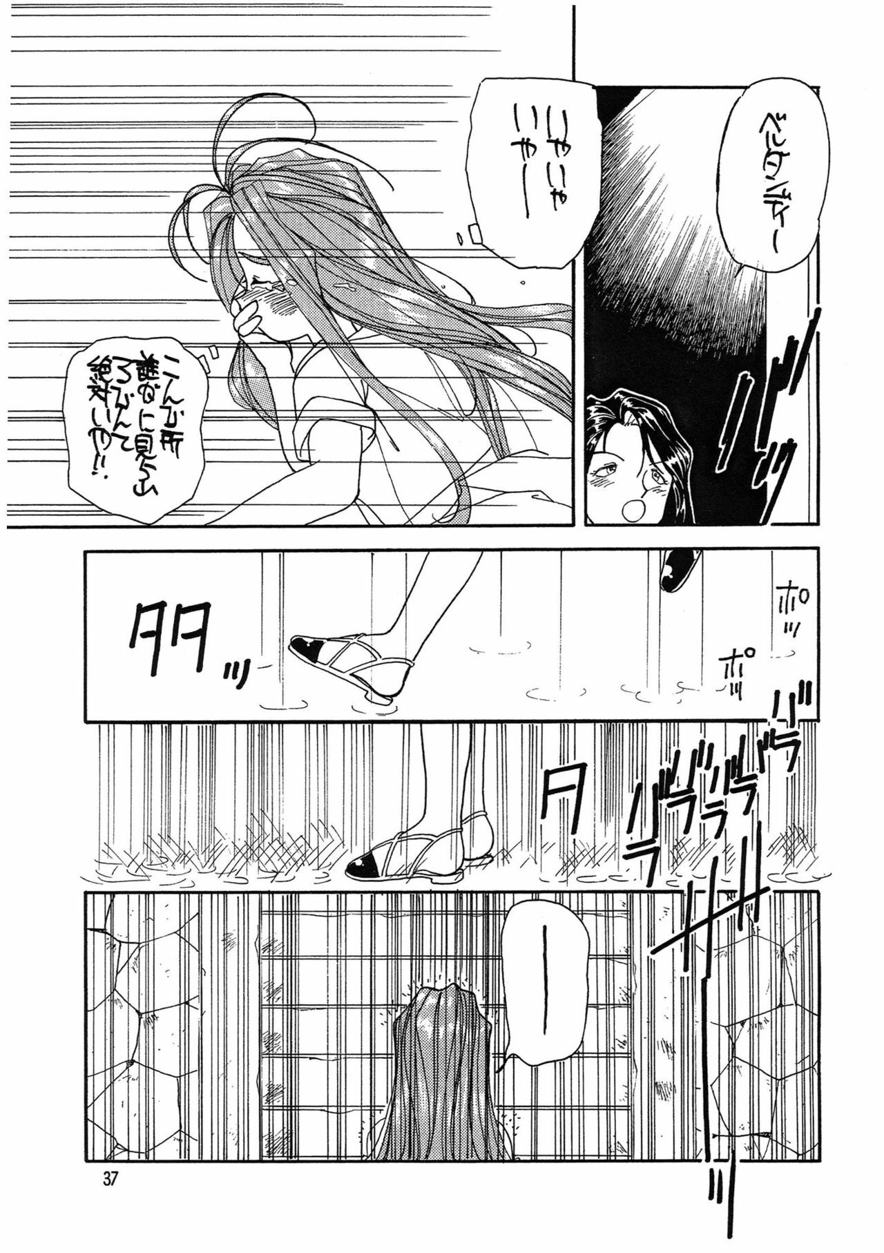 [Iwasaki Seihonsho (Iwasaki Akira)] Arigataki Shiawase (Ah! My Goddess) page 37 full