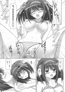 (C72) [Turning Point (Uehiro)] Harukyon no Ecchi Hon 4 (The Melancholy of Haruhi Suzumiya) [Decensored] - page 16