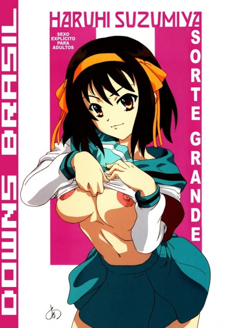 (C70) [Kacchuu Musume (Nishitsuki Tsutomu)] Suzumiya Haruhi no Nisemono | Sorte Grande (Tetsuwan Nurse) (Suzumiya Haruhi no Yuuutsu) [Portuguese-BR] [Downs Brasil] [Decensored]