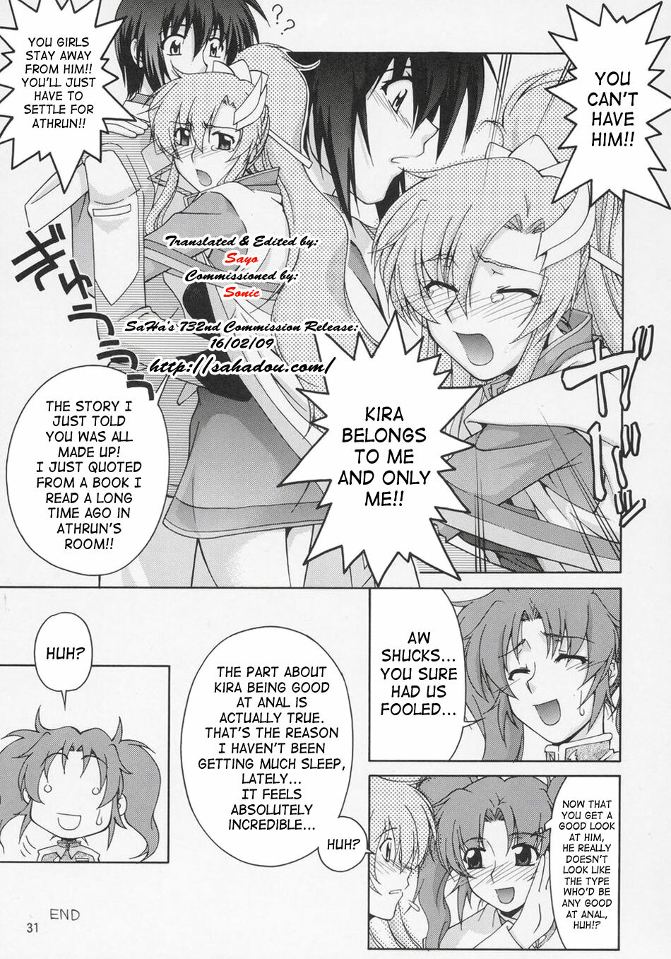 (C69) [GOLD RUSH (Suzuki Address)] Thank You! Lacus End (Gundam SEED Destiny) [English] [SaHa] [Decensored] page 29 full