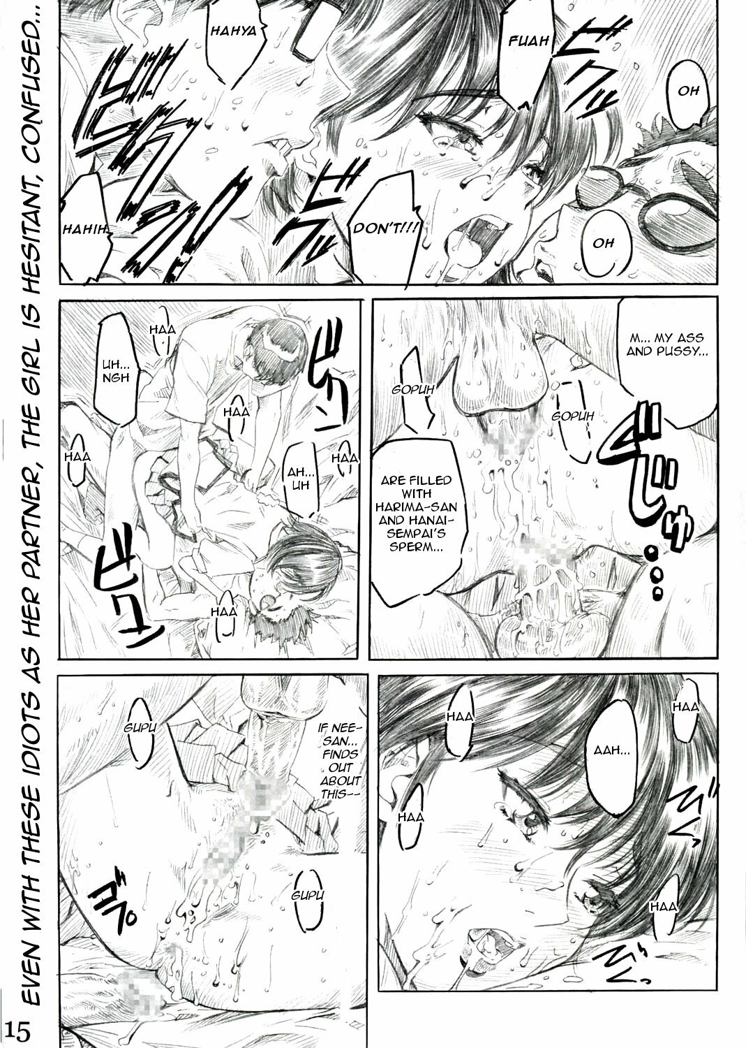 (SWEET SCRAMBLE) [MARUTA-DOJO (Maruta)] School Rumble Harima no Manga Michi Vol. 2 (School Rumble) [English] [rookie84] page 14 full