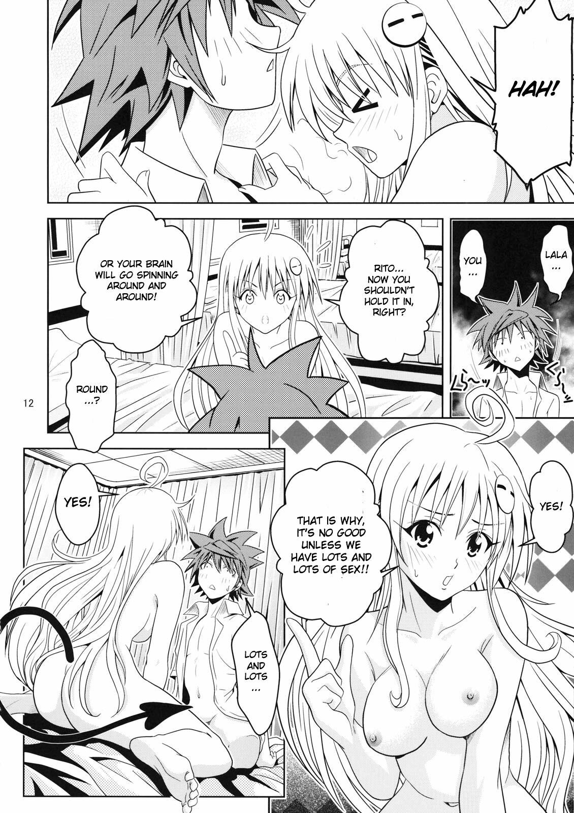 [Gangontou (Fukori)] Anoko-tachi ga Taihen na Koto ni Nattemasu 2 (To LOVE-Ru) [English] {doujin-moe.us} page 11 full