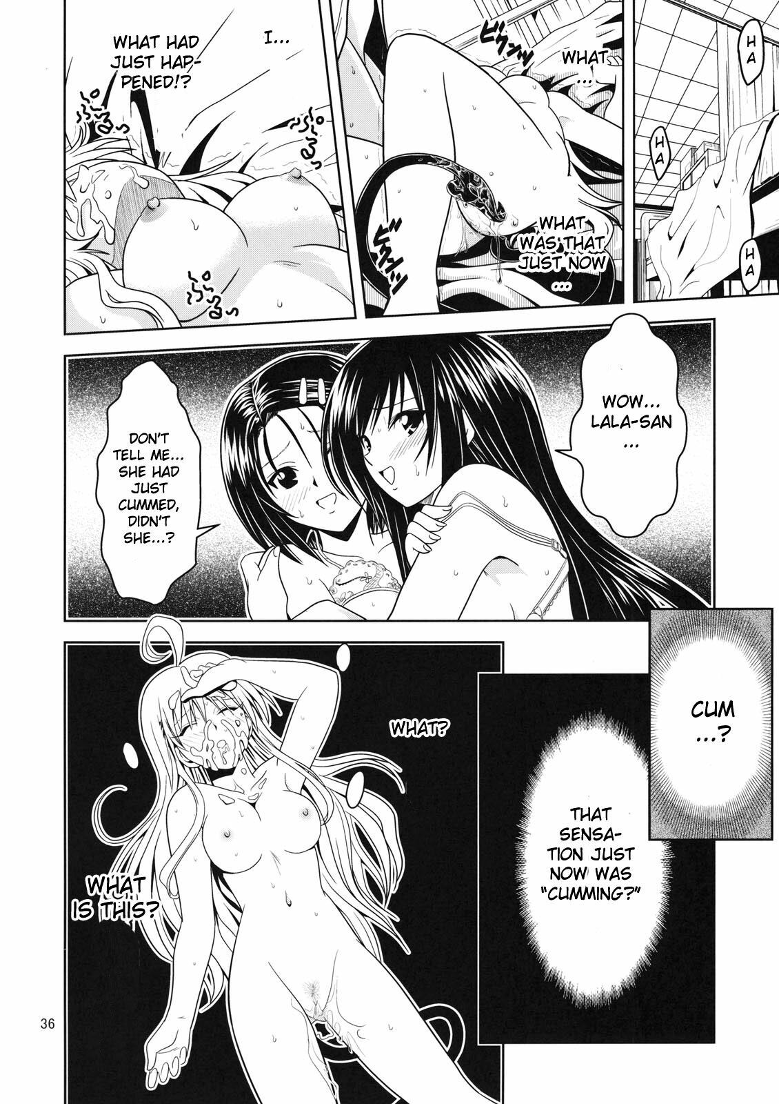 [Gangontou (Fukori)] Anoko-tachi ga Taihen na Koto ni Nattemasu 2 (To LOVE-Ru) [English] {doujin-moe.us} page 35 full