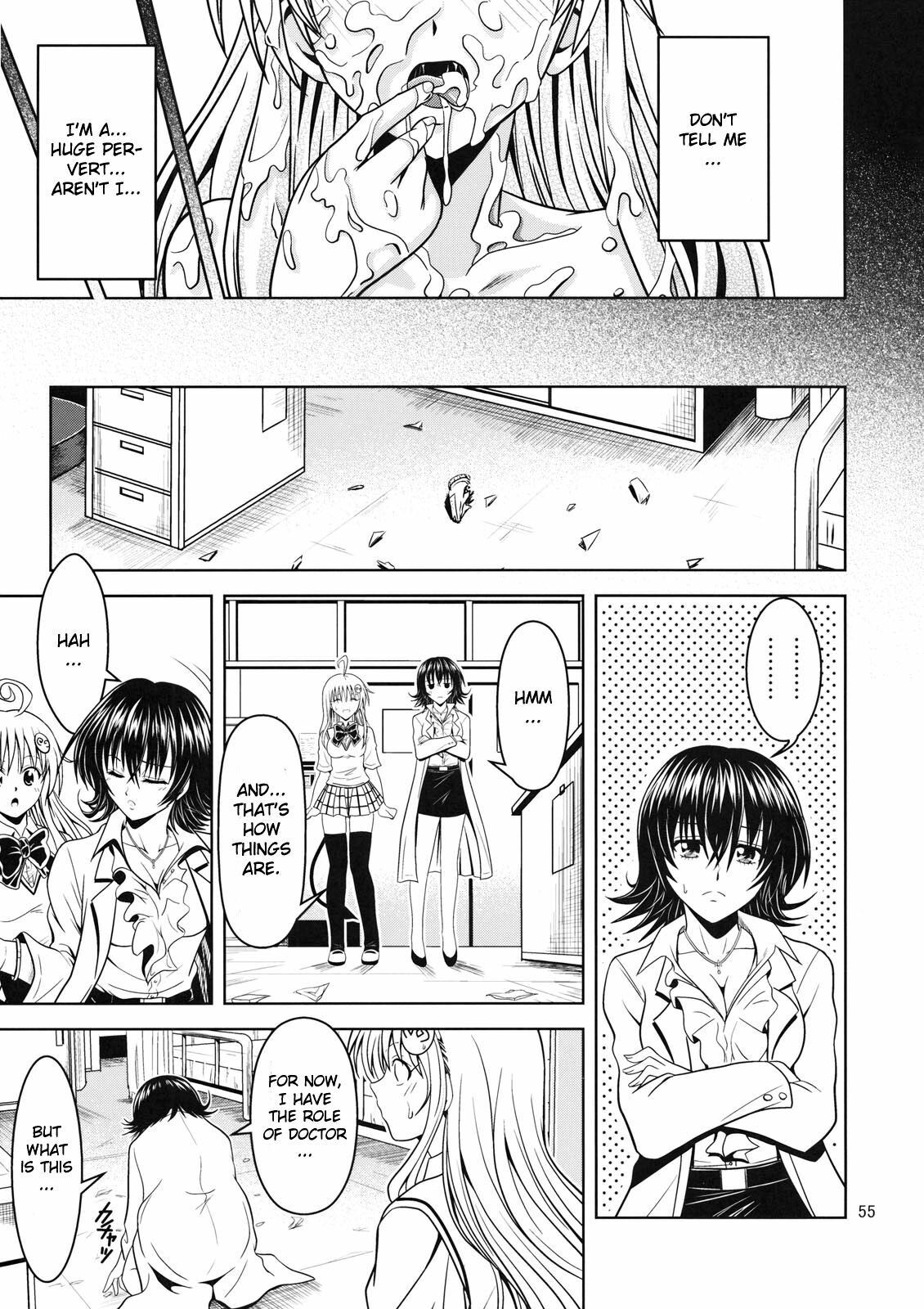 [Gangontou (Fukori)] Anoko-tachi ga Taihen na Koto ni Nattemasu 2 (To LOVE-Ru) [English] {doujin-moe.us} page 54 full