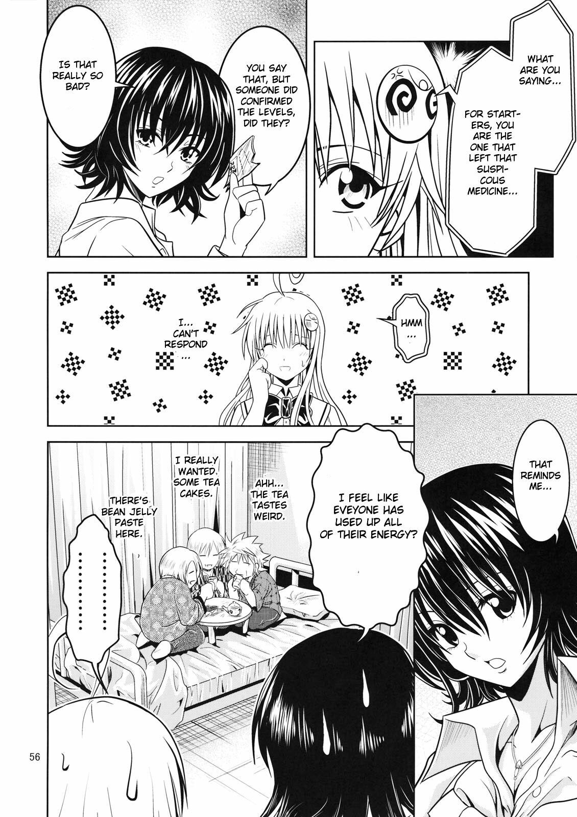 [Gangontou (Fukori)] Anoko-tachi ga Taihen na Koto ni Nattemasu 2 (To LOVE-Ru) [English] {doujin-moe.us} page 55 full