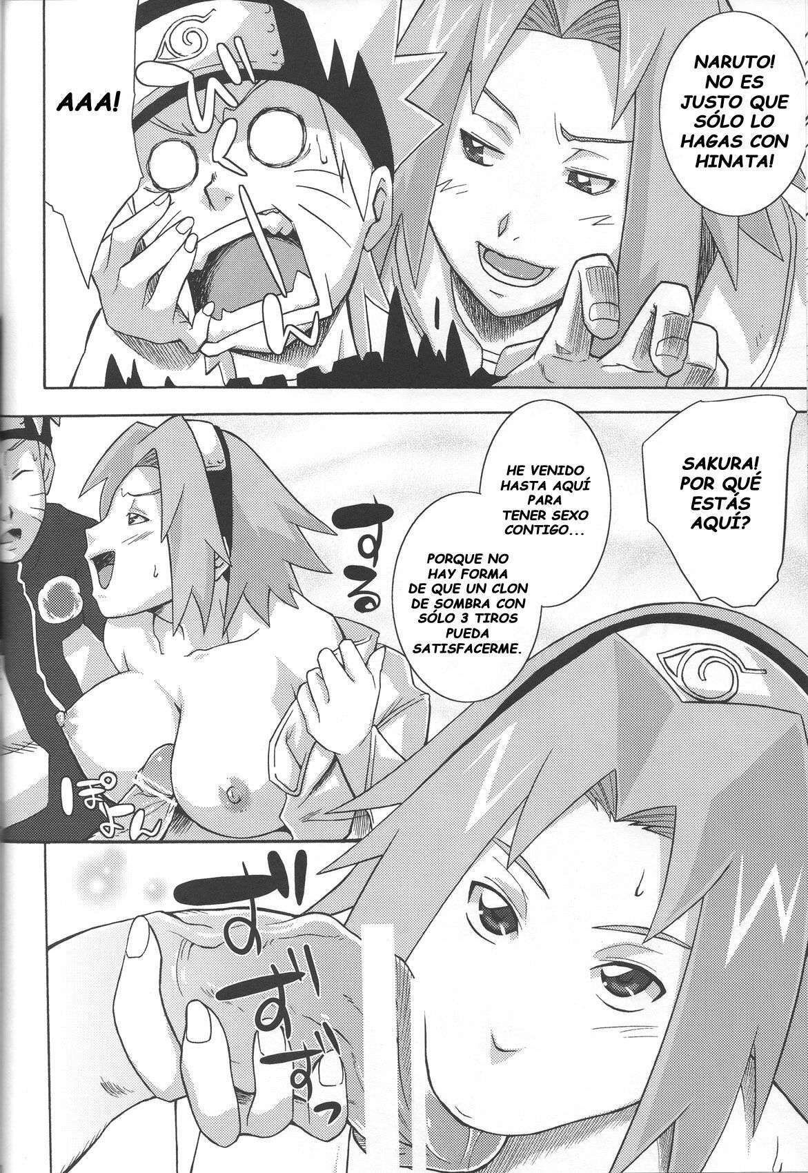(C76) [Karakishi Youhei-dan Shinka (Sunahara Wataru)] Yokubari Saboten (Naruto) [Spanish] [tenchi20] page 29 full